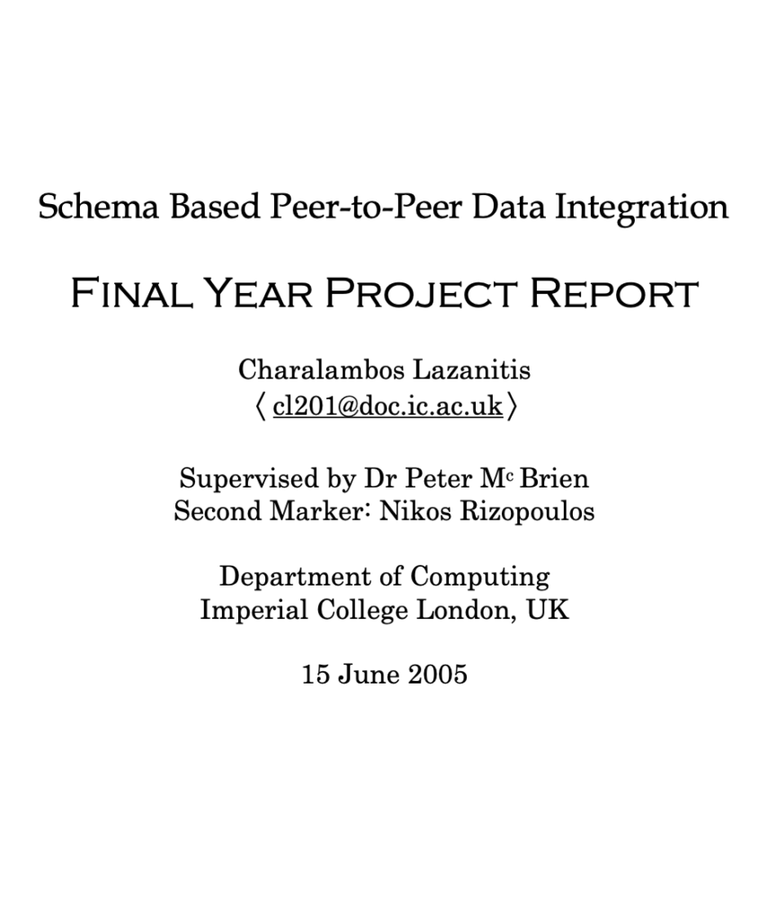 college project pdf – final report